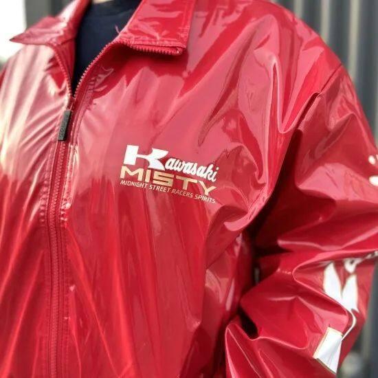 ミスティ MISTY KAWASAKI ブルゾン〈レッド〉 サイズ：L カジュアル