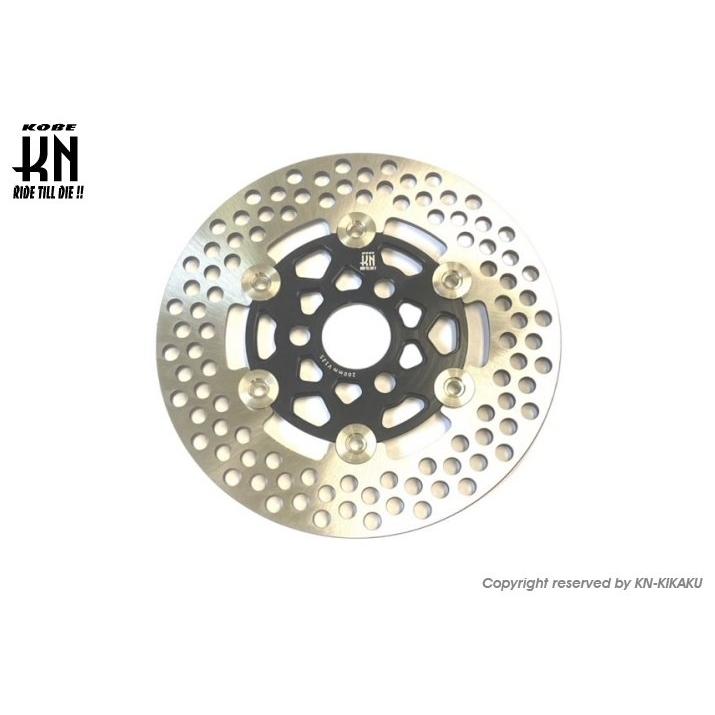 KN企画 ケイエヌキカク ビッグローター タイプ5 カラー：ブラック【KN-V125DK-200SVBK】 アドレスV125 SUZUKI スズキ ブレーキディスクローター ブレーキ | KN企画