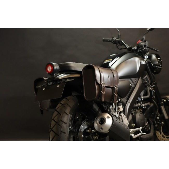 ZAMA ザマ W/P スリムサイドバッグキット カラー:BROWN XSR125 ZAMA ザマ W/P スリムサイドバッグキット カラー:BROWN XSR125