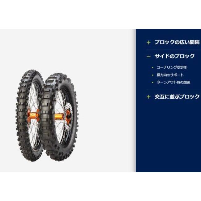METZELER（メッツラー） 6DAYS EXTREME ソフト 【140/80-18 M/C 70MM+S