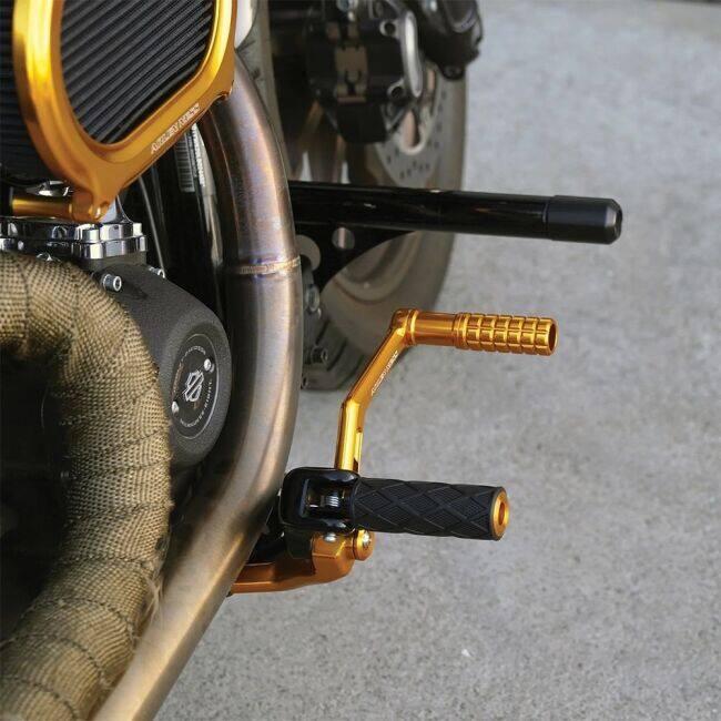 ARLEN NESS アレンネス Speedliner ブレーキアーム 仕上がり：クロム(420-030) ソフテイル HARLEY-DAVIDSON ハーレーダビッドソン ブレーキの画像