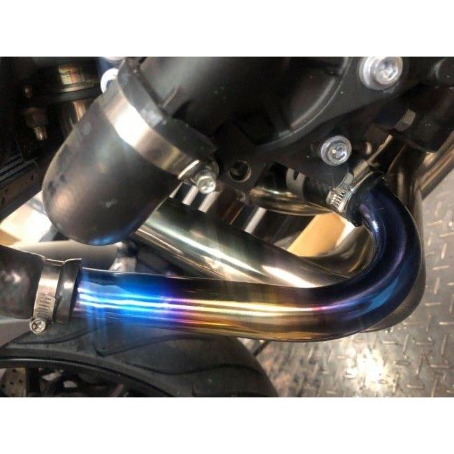 TRICKSTAR トリックスター チタンラジエターパイプ MT-09 TRACER MT-09A XSR900 YAMAHA ヤマハ ラジエーター 冷却関連 エンジン | TRICK STAR | 04