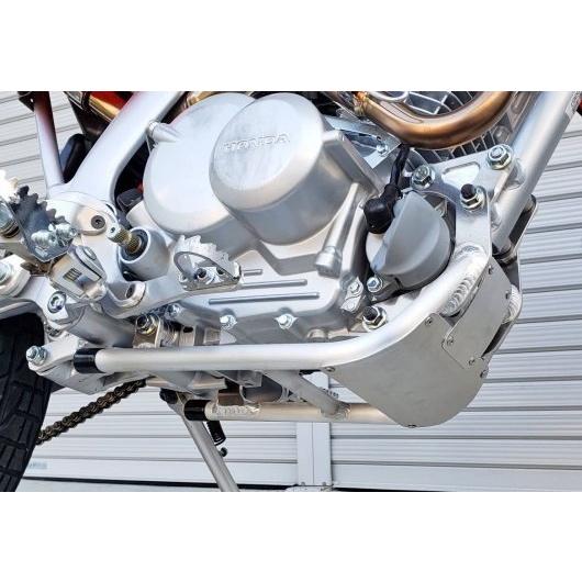 OUTEX アウテックス アンダーフレームエンジンハンガーセット スキッドプレート付き CRF125F HONDA ホンダ エンジンマウントブラケット エンジンパーツ_2