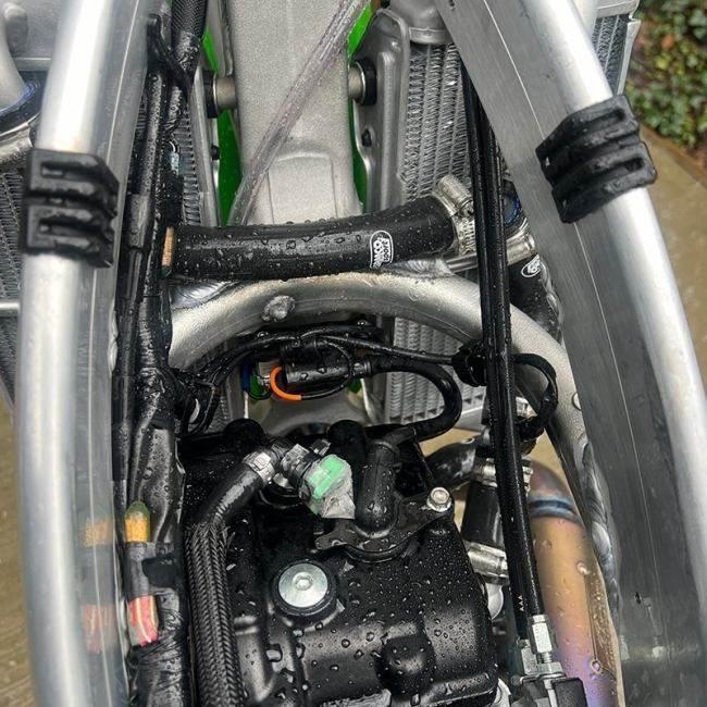 SAMCO SPORT サムコスポーツ クーラントホース(ラジエーターホース) カラー：クラシックマットブラック(限定色) KX450 KAWASAKI カワサキ ラジエーターの画像