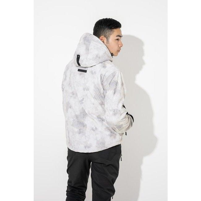 Kawasaki フード付きジャケット ホワイト urbanism（アーバニズム） アーバンソフトシェルジャケット サイズ：LB