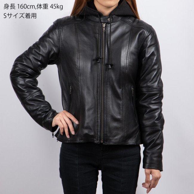 DEGNER  ヴィンテージレザージャケット　レディース　Lサイズ バイク | レディースレザージャケット[FR19WJ-20] | ウェア