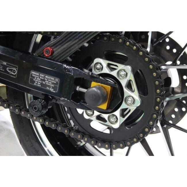 POSH Faith ポッシュ フェイス リアスプロケットスペーサー カラー：シルバー Z900RS CAFE KAWASAKI カワサキ スプロケットオフセットスペーサー 駆動系_2