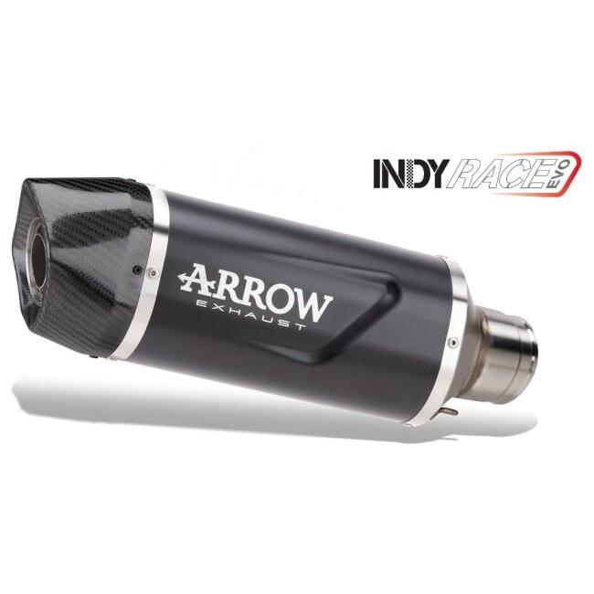 アロー ARROW INDY RACE EVO スリップオンマフラー サイレンサー材質