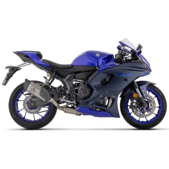 ARROW アロー PISTA フルエキゾーストマフラー エキゾーストパイプ材質：チタンダーク YZF R7 YAMAHA ヤマハ マフラーの画像
