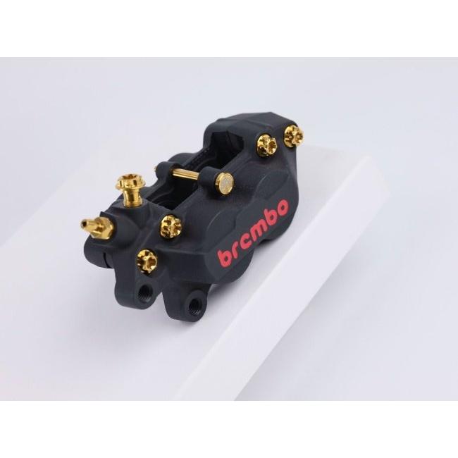 S-PARTS エスパーツ BREMBOブレーキキャリパーCNC P4 チタンボルト 
