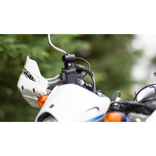 〓 KIJIMA AD731J ドライブレコーダー 中古品 〓 KIJIMA（キジマ） 液晶有線ドライブレコーダー AD731J バイク専用防水