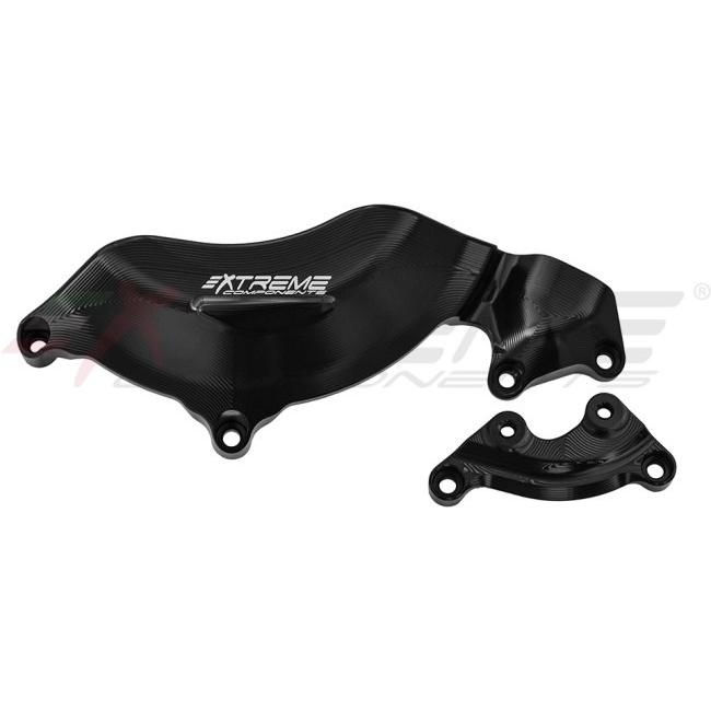 EXTREME COMPONENTS エクストリームコンポーネンツ アルミ製エンジンプロテクター3点セットS (ジェネレーター側+クラッチ側+ウォーターポンプ) RS660 Tuono 660_2