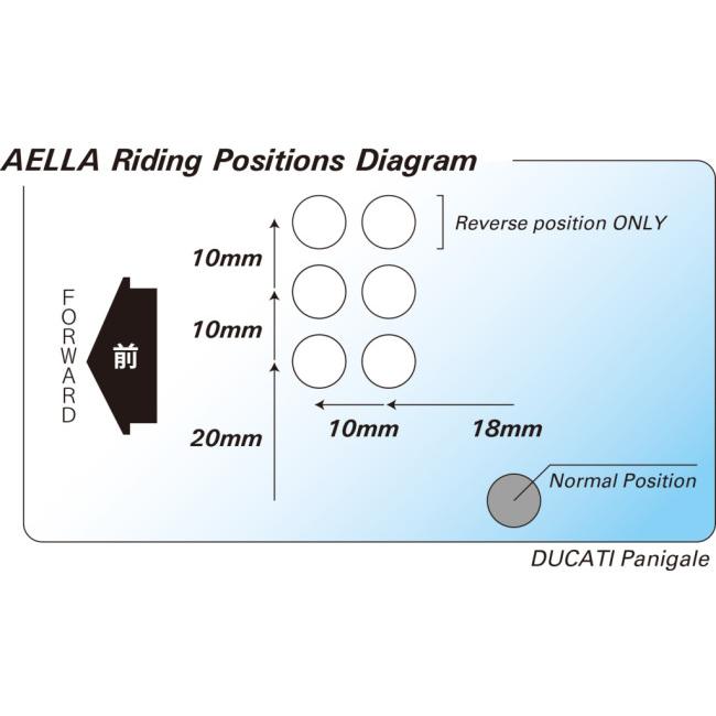 AELLA（アエラ） ライディングステップキット(Panigale FinalEdition
