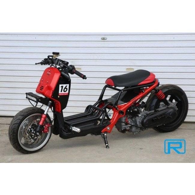 Rin Parts リンパーツ CNCショートサイドスタンド カラー：シルバー ズーマー HONDA ホンダ サイドスタンド フレーム