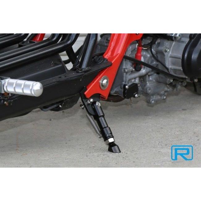 Rin Parts（リンパーツ） CNCショートサイドスタンド カラー：ブラック