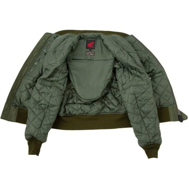 HONDA RIDING GEAR ホンダ ライディングギア 【Honda×AVIREX】MA-1ジャケット サイズ：L(0SYTN63BRL) ウインタージャケット ジャケット アパレル | ホンダ | 04