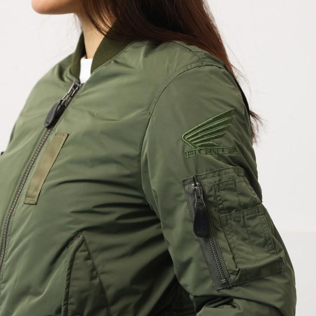 HONDA RIDING GEAR ホンダ ライディングギア 【Honda×AVIREX】MA-1ジャケット サイズ：L(0SYTN63BRL) ウインタージャケット ジャケット アパレル | ホンダ | 05