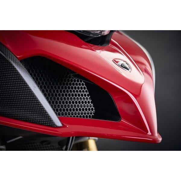 Evotech Performance エボテックパフォーマンス Radiator Guard Multistrada 1200 Enduro Pro Pikes Peak S D air 1260 D/Air Grand Tour 950 V2 冷却関連の画像