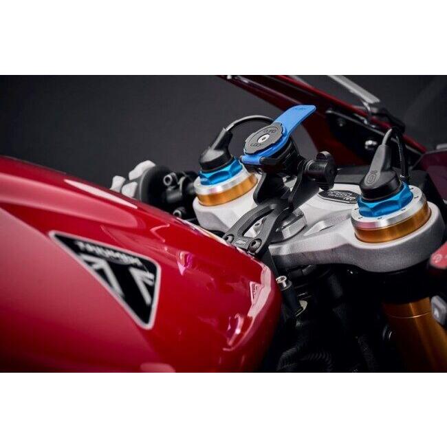 エヴォテック　クワッドロック　トライアンフ　スピードトリプル1200RR Evotech Performance エボテックパフォーマンス QUAD LOCK対応ナビ