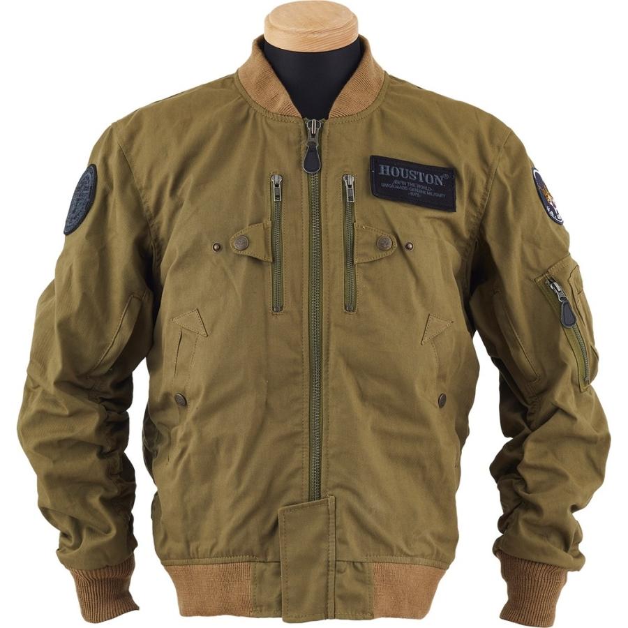 HOUSTON（ヒューストン） MA-1 COTTON DRAGON M／C JACKET サイズ：S 
