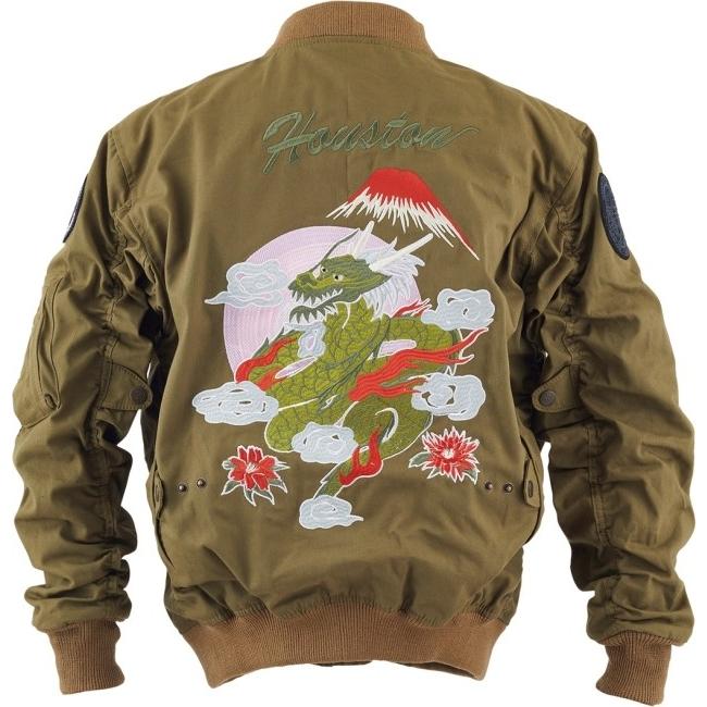 3XL ヒューストン MA-1 MCウインタージャケット HOUSTON 【公式通販】