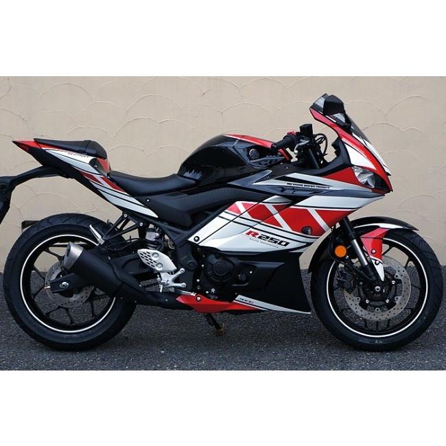 MDF エムディーエフ グラフィックキット ストロボモデル タイプ：コンプリートセット YZF-R25 YAMAHA ヤマハ 外装_3