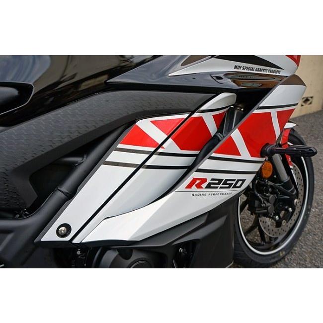 MDF エムディーエフ グラフィックキット ストロボモデル タイプ：コンプリートセット YZF-R3 YAMAHA ヤマハ 外装_8