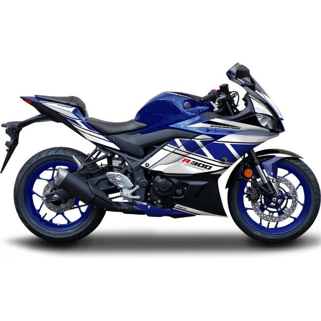 MDF エムディーエフ グラフィックキット ストロボモデル タイプ：コンプリートセット YZF-R3 YAMAHA ヤマハ 外装_1