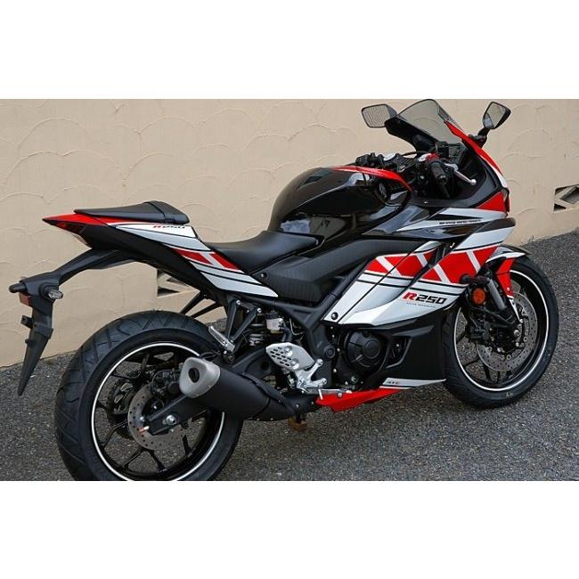 MDF エムディーエフ グラフィックキット ストロボモデル タイプ：コンプリートセット YZF-R3 YAMAHA ヤマハ 外装_5