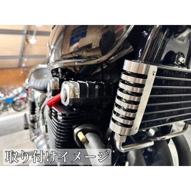Hanasho 花田商会 オイルクーラーカバー ゼファー400 ゼファー750