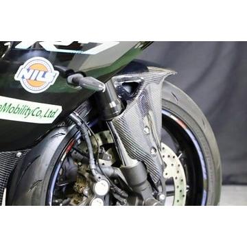 A-TECH エーテック フロントフェンダーSPL 素材：C 平織カーボン / クリアー塗装：あり YZF-R7 YAMAHA ヤマハ フロントフェンダー フェンダー関連 外装の画像