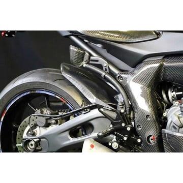 A-TECH（エーテック） リアフェンダーSPL 素材：FB 黒FRP / クリアー