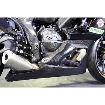 A-TECH エーテック アンダーカウルSPL 素材：FB 黒FRP / クリアー塗装：あり YZF-R7 YAMAHA ヤマハ アンダーカウル カウル関連 外装_2