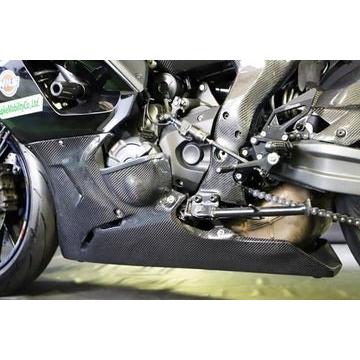A-TECH エーテック アンダーカウルSPL 素材：FB 黒FRP / クリアー塗装：あり YZF-R7 YAMAHA ヤマハ アンダーカウル カウル関連 外装_3