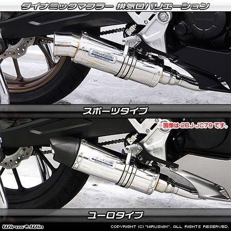 WirusWin（ウイルズウィン） ダイナミックマフラー カラー：ステンレス