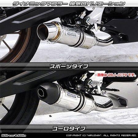 WirusWin（ウイルズウィン） ダイナミックマフラー カラー：ステンレス