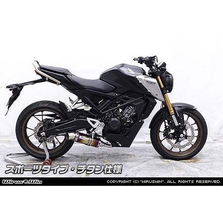 WirusWin ウイルズウィン ダイナミックマフラー カラー：チタン