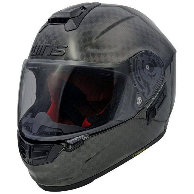 WINS ウインズ A-FORCE RS 12K ドライカーボンモデル サイズ：M フルフェイスヘルメット ヘルメットの画像