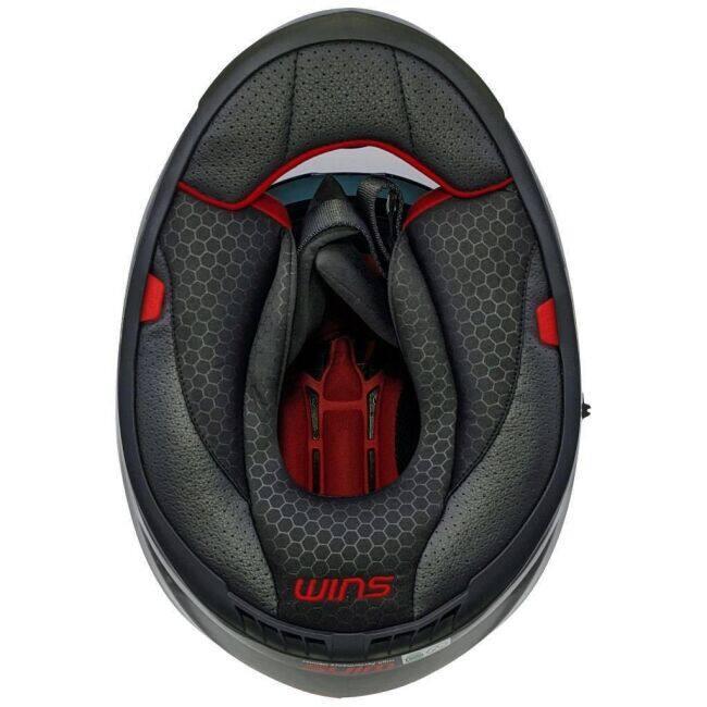 WINS ウインズ A-FORCE RS 12K ドライカーボンモデル サイズ：L フルフェイスヘルメット ヘルメットの画像