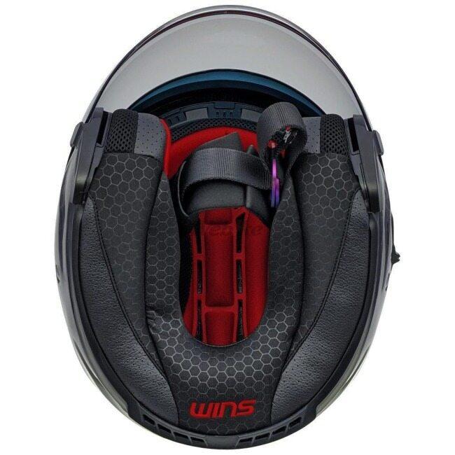 WINS ウインズ A-FORCE RS JET 12K ドライカーボンモデル サイズ：XXS ジェットヘルメット ヘルメットの画像