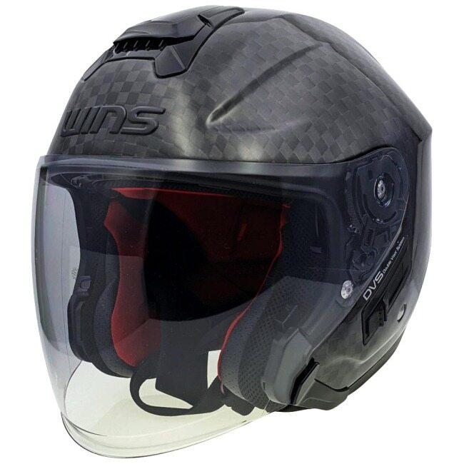 WINS ウインズ A-FORCE RS JET 12K ドライカーボンモデル サイズ：XXS ジェットヘルメット ヘルメットの画像