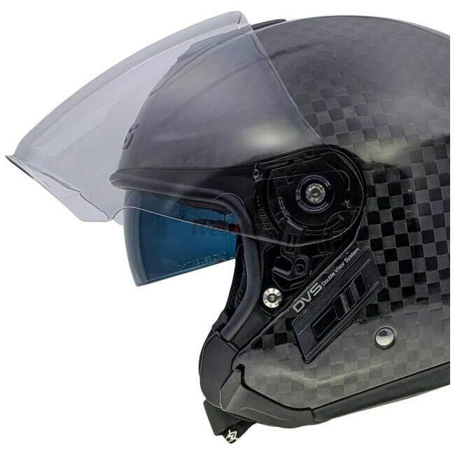 WINS ウインズ A-FORCE RS JET 12K ドライカーボンモデル サイズ：L ジェットヘルメット ヘルメットの画像