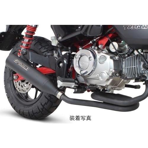SP武川 モンキー125 ［JB03］ トルネードマフラー（政府認証） 04-02 