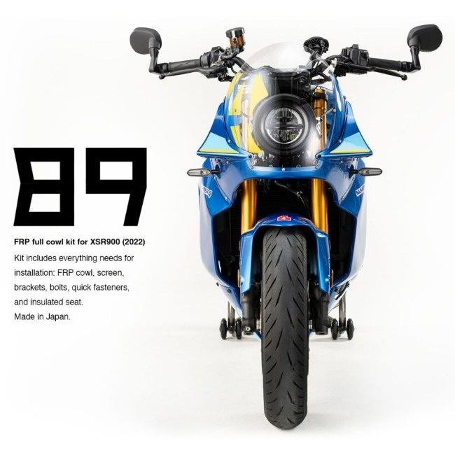 NUMBER4 ナンバー4 “89”FRPフルカウルキット カラー：メタリックブルー