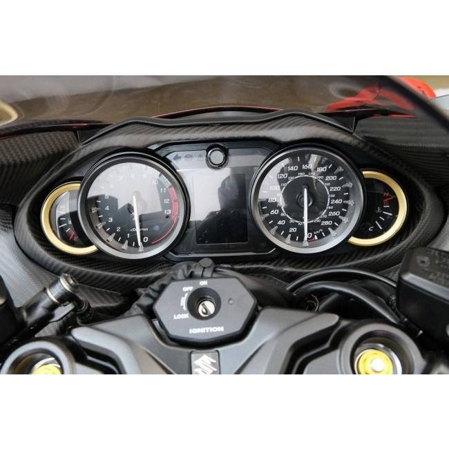 SPEEDRA（スピードラ） メーターカバー 仕様：綾織り艶あり GSX1300R
