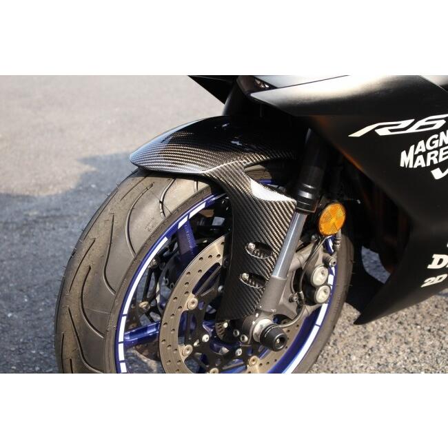 SPEEDRA（スピードラ） フロントフェンダー 仕様：綾織り艶あり YZF-R6