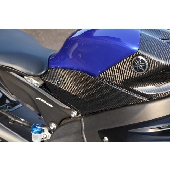 SPEEDRA スピードラ タンクサイドカバー 仕様：フォージドカーボン(艶消し) YZF-R6 YAMAHA ヤマハ サイドカウル・サイドカバー カウル関連 外装の画像