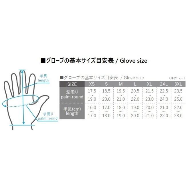 KOMINE コミネ GK-854 レザープロテクトウォームグローブHG サイズ：L レザーグローブ グローブ アパレルの画像