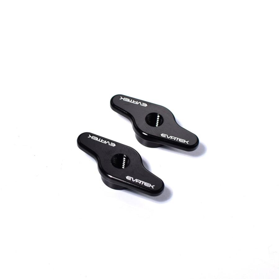 EVATEK エヴァテック M6 CNCチェーンアジャストナット カラー：ブラック CC110 C125 CT125 HONDA ホンダ その他スイングアームオプション・補修部品 足回り | EVATEK