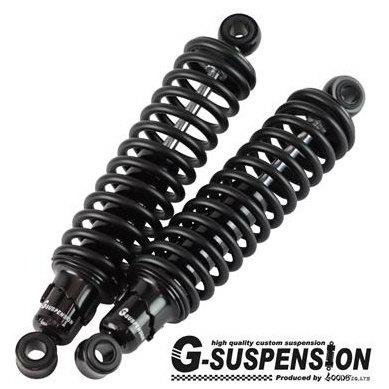 GOODS グッズ G-SUSPENSION300 14-14 カラー:ブラック SR400 GOODS グッズ G-SUSPENSION300 14-14 カラー:ブラック SR400